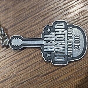 NEIL DIAMOND 2008 WORLD TOUR KEYCHAIN... #7786
